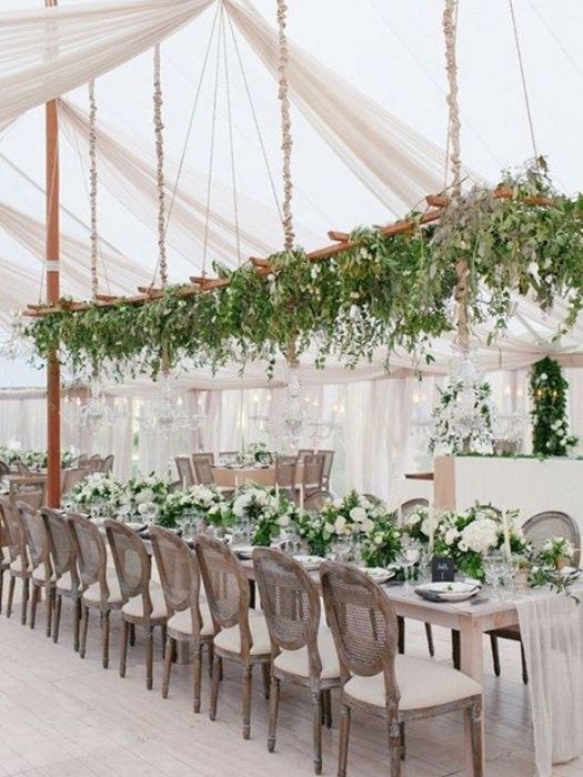 Top 29 Ultimate Wedding Decor Checklist To Get Inspiration 48 Greenery Hanging Decorations For Wedding Decor