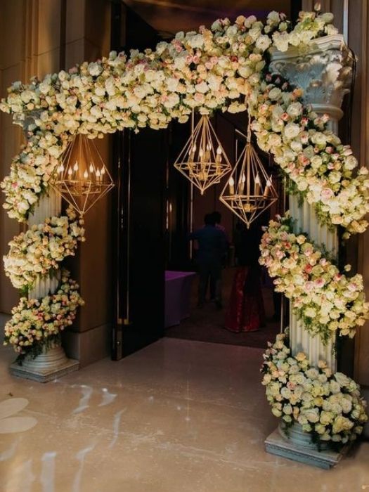The 37 Best Rose Gold Wedding Decor Ideas On Your Big Day 60 Massive Classic Rose Gold Wedding Decor Arches Flowers Arches
