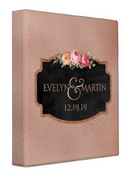 The 37 Best Rose Gold Wedding Decor Ideas On Your Big Day 68 Retro Foil Rose Gold Wedding Theme Ideas Book