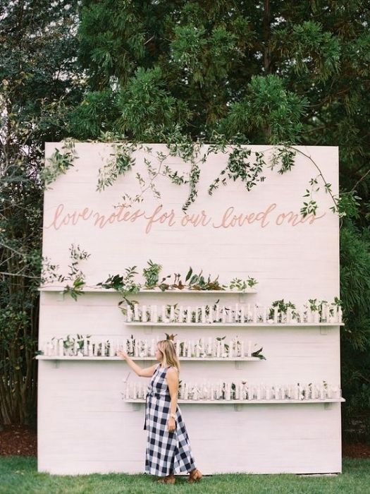 The 37 Best Rose Gold Wedding Decor Ideas On Your Big Day 72 Calligraphy Rose Gold Wedding Decor Escort Card Wall