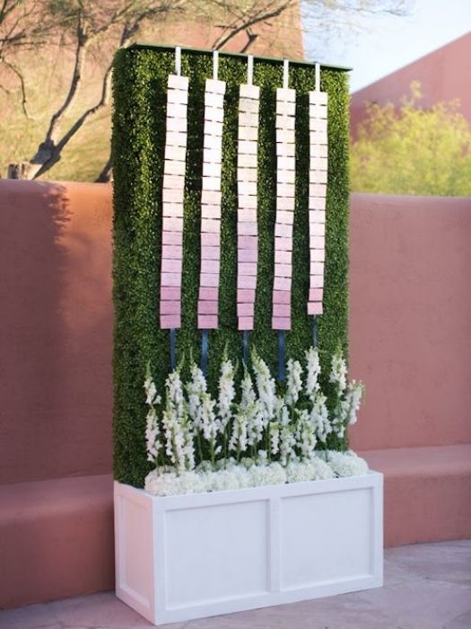 The 37 Best Rose Gold Wedding Decor Ideas On Your Big Day 73 Ombre Rose Gold Wedding Decor Escort Card