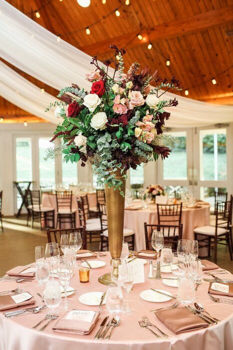 The 37 Best Rose Gold Wedding Decor Ideas On Your Big Day 74 Rose Gold Wedding Decor For Centerpiece