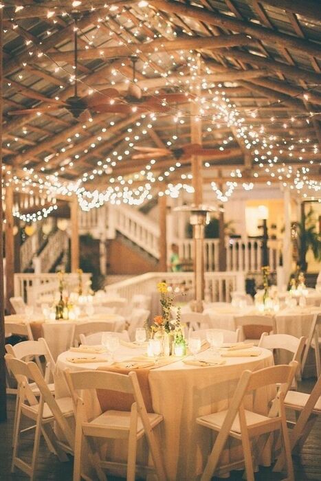 Top 26 Best Rustic Wedding Decorations Idea To Nail Your Day 3 Rustic Decor For Wedding Twinkly Light Idea