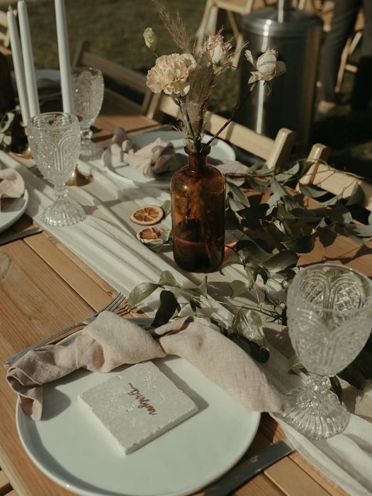 Top 26 Best Rustic Wedding Decorations Idea To Nail Your Day 17 Colorful Bottles For Wedding Rustic Decorations Table