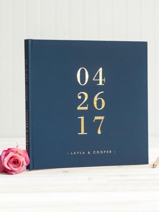 Best 28 The Dusty Blue Wedding Decor Ideas & Inspiration 59 Classical Dusty Blue Wedding Decor Guest Book