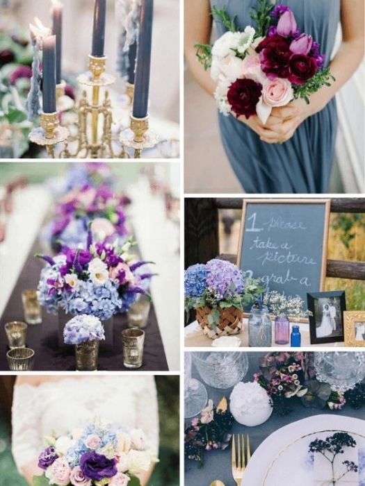 Best 28 The Dusty Blue Wedding Decor Ideas & Inspiration 79 Purple And Dusty Blue Wedding Ideas