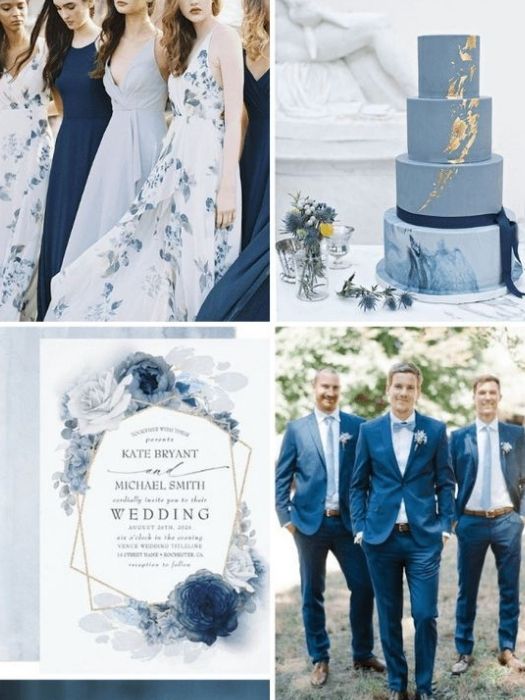 Best 28 The Dusty Blue Wedding Decor Ideas & Inspiration 83 Navy Blue And Dusty Blue Wedding Colors Ideas