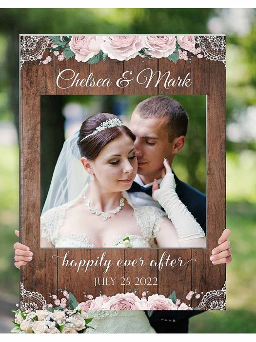 43 Easy DIY Wedding Gifts For Any Couples That You Can Make 27 DIY Mr & Mrs. Picture Frame Gift