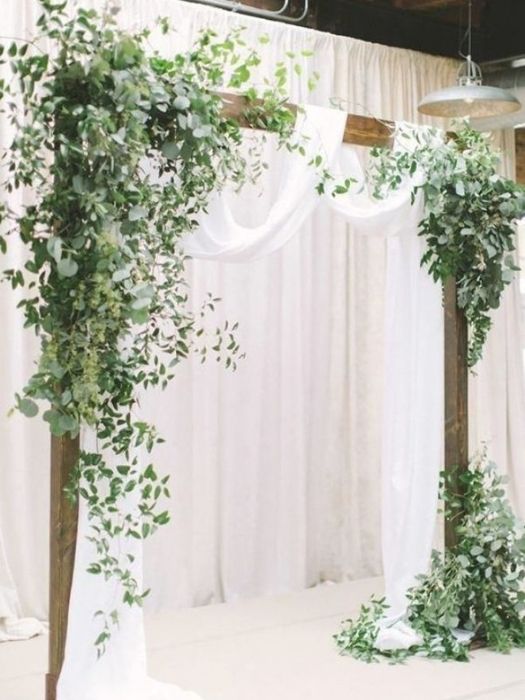 39 Charming Farmhouse Wedding Decor Ideas For Your Big Day 22 Farmhouse Wedding Decor Wooden Arch
