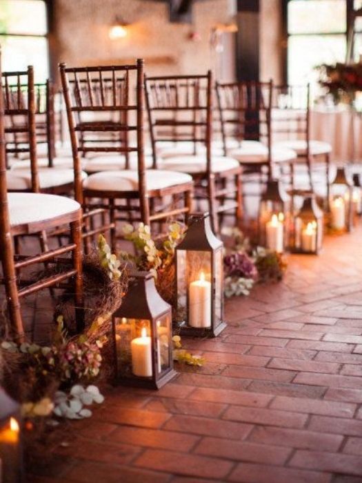 39 Charming Farmhouse Wedding Decor Ideas For Your Big Day 29 Mixture Elements Aisle For Farmhouse Chic Wedding Decor