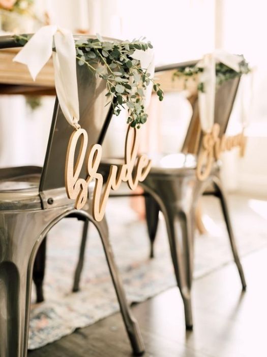 39 Charming Farmhouse Wedding Decor Ideas For Your Big Day 43 Farmhouse Chic Wedding Decor For Couple Chair