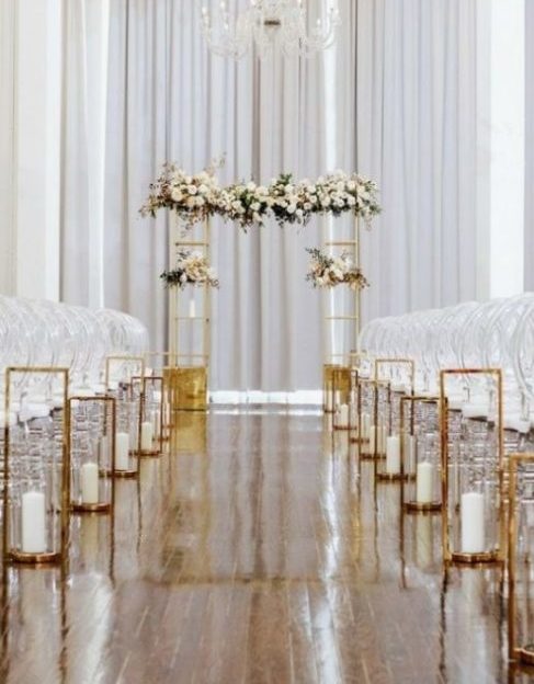 Top 42 Best Minimalist Wedding Decor To Celebrate Your Day 52 A Light-Filled Chapel For Minimalist Modern Wedding Decor