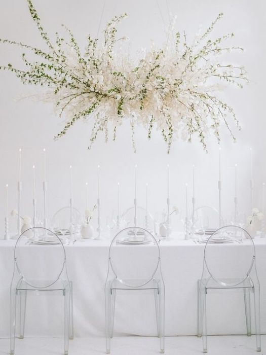 Top 42 Best Minimalist Wedding Decor To Celebrate Your Day 73 Minimalist Wedding Theme Overhead Floral Tablespace