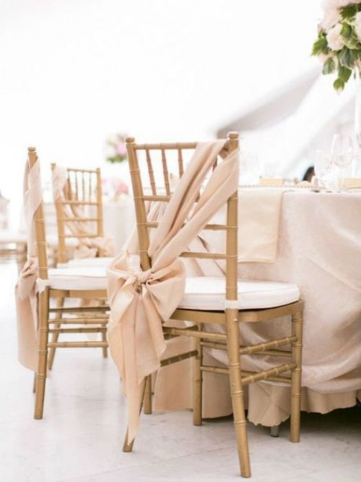 Top 42 Best Minimalist Wedding Decor To Celebrate Your Day 85 Simple Wedding Decor Ideas Chairs For Fabric and Ribbon