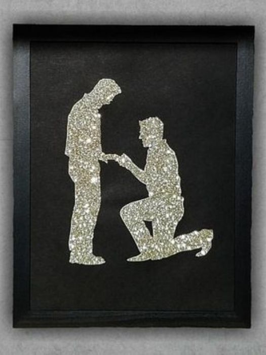 30 Perfect Engagement Gifts For Gay Couples For Well-Prepared 25 Engagement Gifts For Gay Couples - Silver Picture Frame