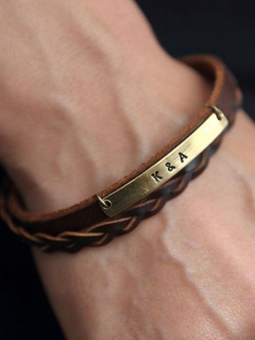 30 Perfect Engagement Gifts For Gay Couples For Well-Prepared 23 Engagement Presents For Gay Couples - Matching Couple Bracelets