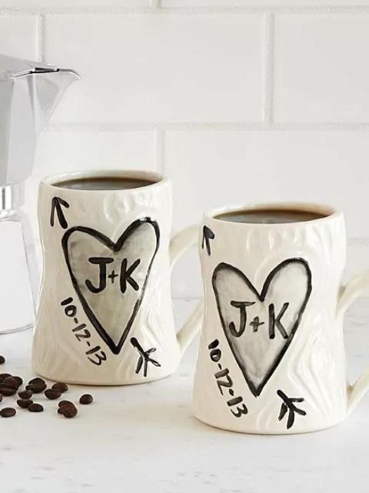 30 Perfect Engagement Gifts For Gay Couples For Well-Prepared 15 Engagement Gifts For Gay Couples - Pair Of Mugs