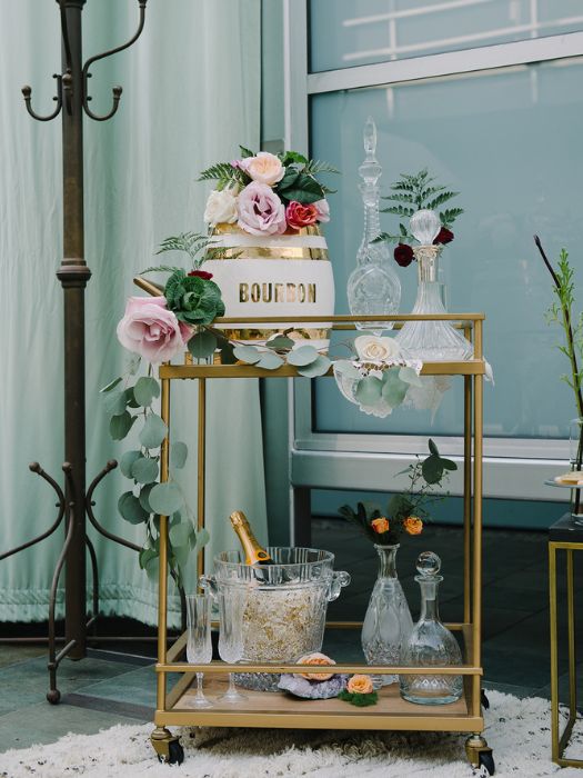 35 Perfect Wedding Cocktail Table Decor You Can Afford 4 Glassware Decorated Cocktail Tables