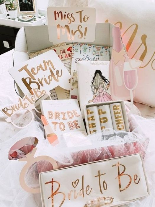 The 40 Awesome Engagement Gifts For Friends You Should Know 16 Bride-To-Be Subscription Box