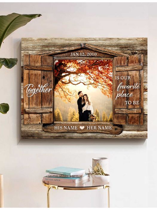 The 40 Awesome Engagement Gifts For Friends You Should Know 1 Engagement Gifts For Friends - Wooden Photo Frame