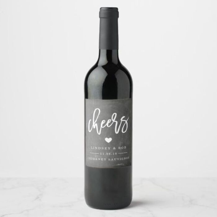 40 Best Wedding Gift For Coworker Ideas To Make Them Happy 39 Customized Wine Bottle For Wedding Gift For A Coworker