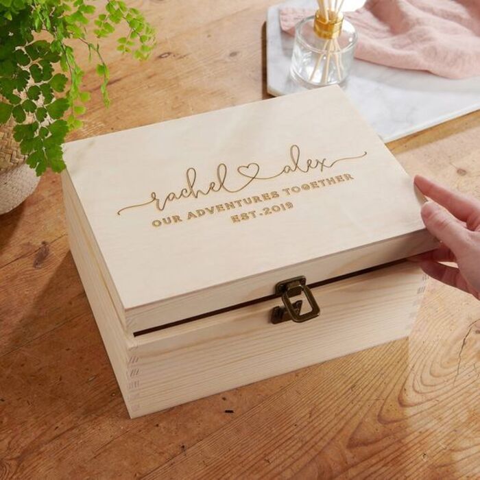 40 Best Wedding Gift For Coworker Ideas To Make Them Happy 40 Memories Keepsake Box For Wedding Gift For A Coworker