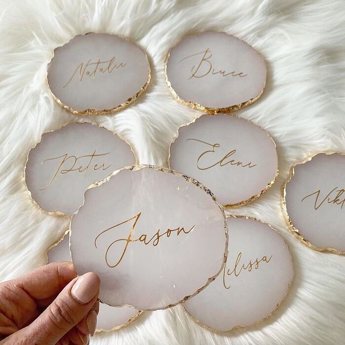 40 Best Wedding Gift For Coworker Ideas To Make Them Happy 44 Personalized Coasters For Coworker Wedding Gift Ideas
