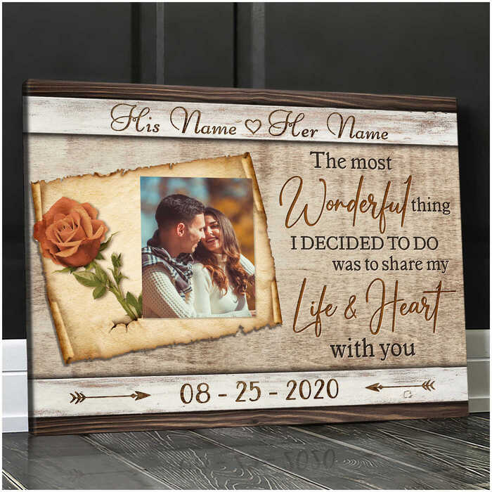40 Best Wedding Gift For Coworker Ideas To Make Them Happy 49 Wonderful Canvas Prints Wedding Gift For Coworker