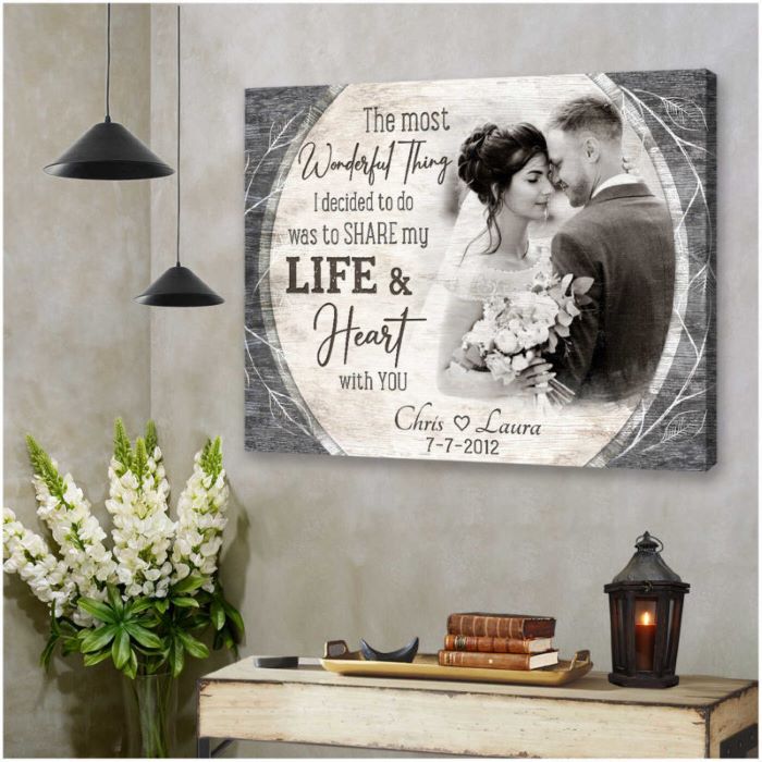 40 Best Wedding Gift For Coworker Ideas To Make Them Happy 71 Romantic Canvas Wall Art For Coworker Wedding Gift Ideas