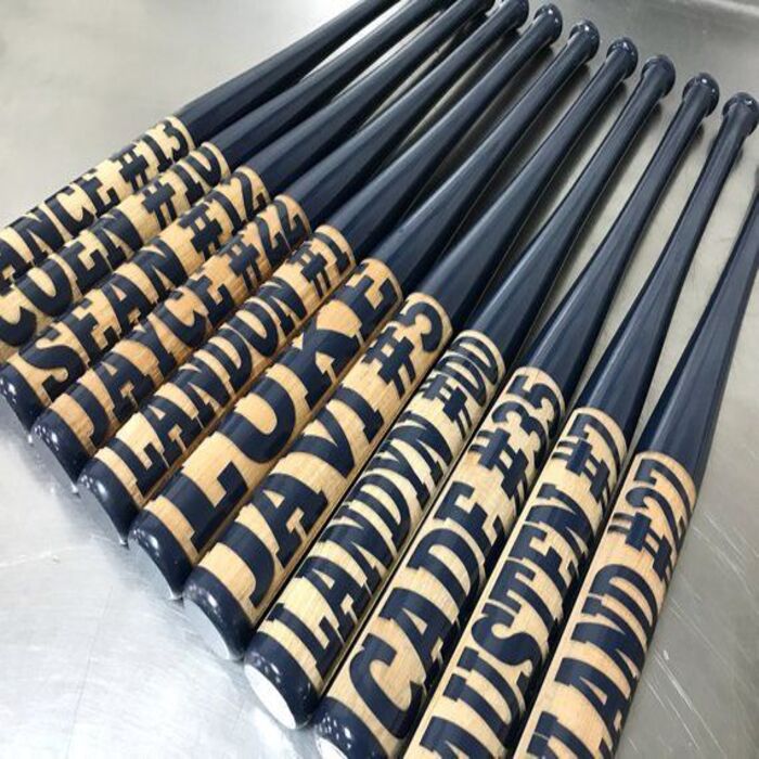 37 Greatest Wedding Gifts For Groom From Bride They'll Love 33 Personalized Mini Baseball Bat groom Gifts From Bride On Wedding