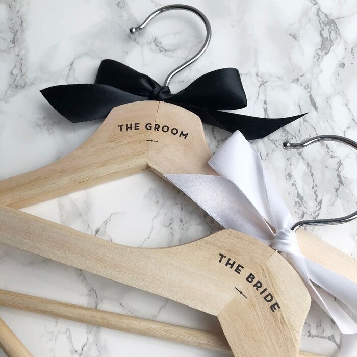 37 Greatest Wedding Gifts For Groom From Bride They'll Love 36 Personalized Hanger Gifts For Groom From Bride On Wedding Day