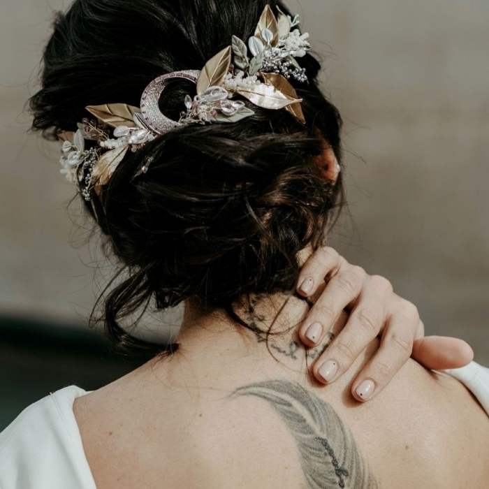 Wedding Nails For Bride: 35 Of The Best Ideas In 2022 44 Dainty Dots wedding nails for bride