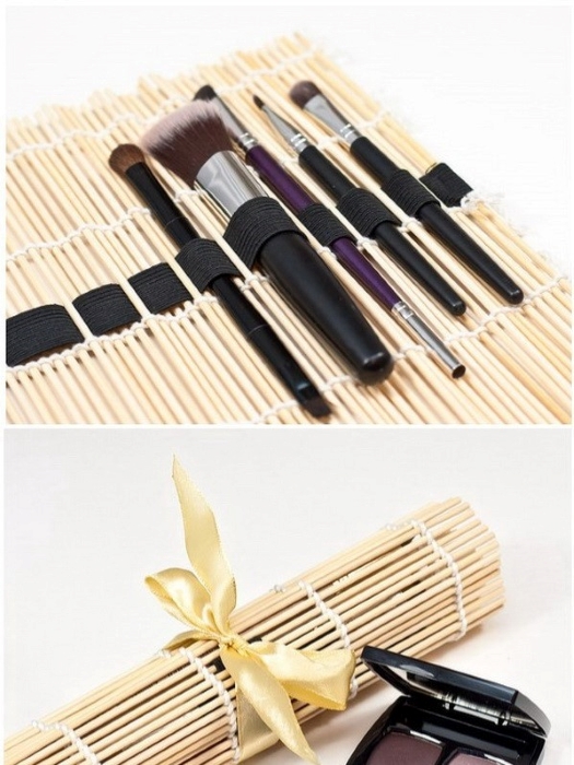 43 Easy DIY Wedding Gifts For Any Couples That You Can Make 28 Handmade Makeup Roll