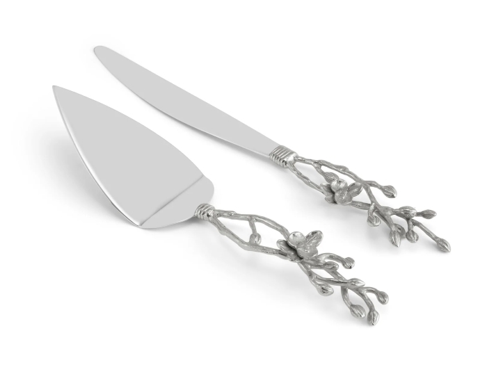 30 Extraordinary Wedding Cake Cutting Set Ideas In 2022 22 Orchid Handles Wedding Cake Server Set