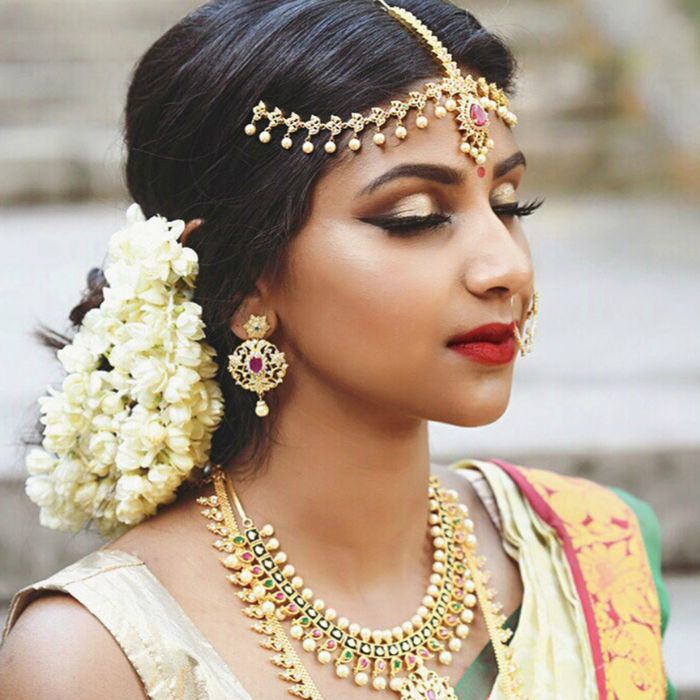 Perfect 52 Makeup For Wedding Ideas For Any Bride Skin Tones 28 Metallic Tones And Soft Lips For Medium Skin
