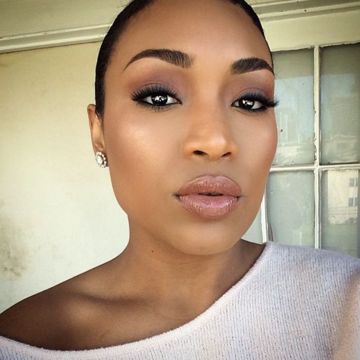 Perfect 52 Makeup For Wedding Ideas For Any Bride Skin Tones 35 Lush Eyelashes For Dark Skin Tone Bride